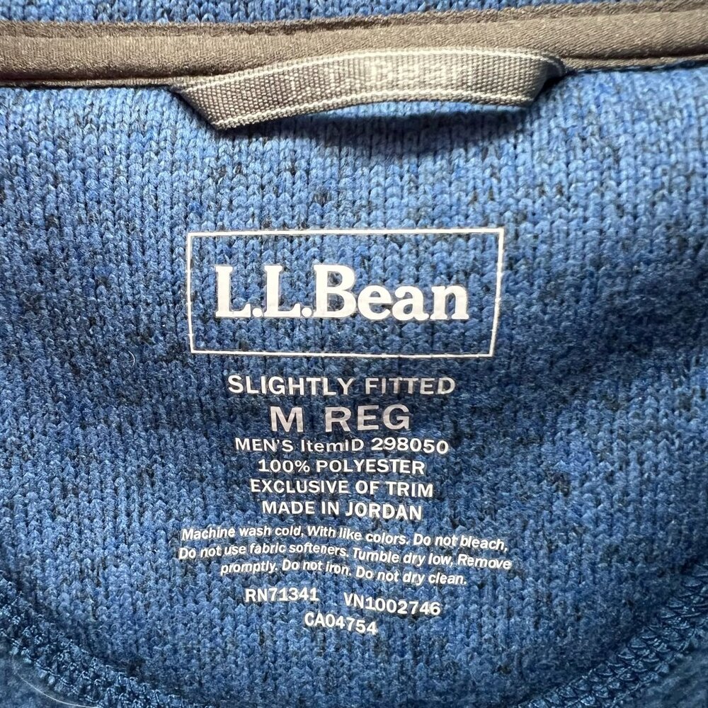 LL Bean Quarter Button-up Sweater - Picture 4 of 4